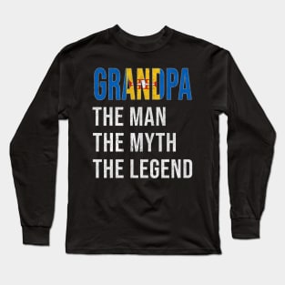 Grand Father Madeiran Grandpa The Man The Myth The Legend - Gift for Madeiran Dad With Roots From  Madeira Long Sleeve T-Shirt